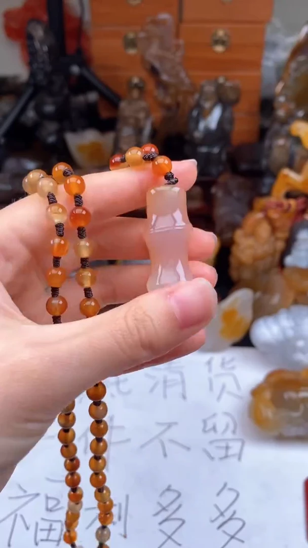 【闪购商品】玛瑙/玉髓颈饰未镶嵌AA