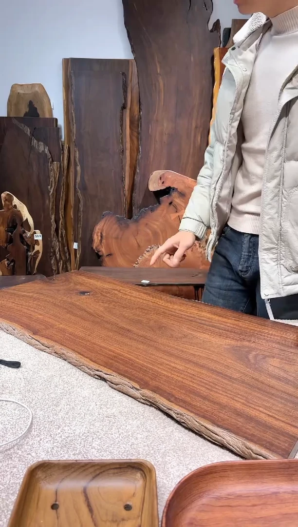 【闪购商品】风车木（黑檀木）尺寸90*46*2.5编号357