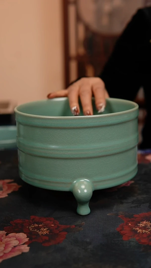 瓷片原产地原矿釉汝瓷