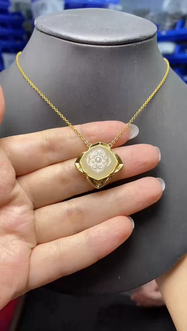 套链未镶嵌和田玉DZ4337