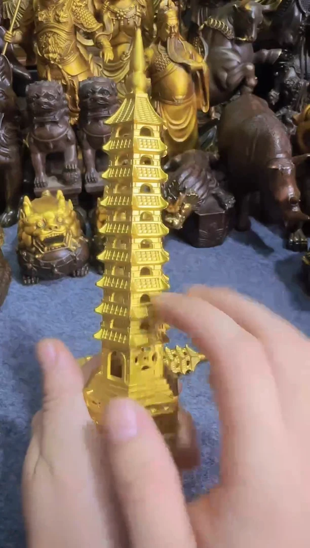 老黄黄铜摆件装饰品