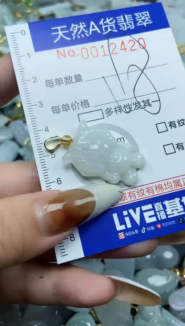 【闪购商品】翡翠颈饰未镶嵌天然A货翡翠