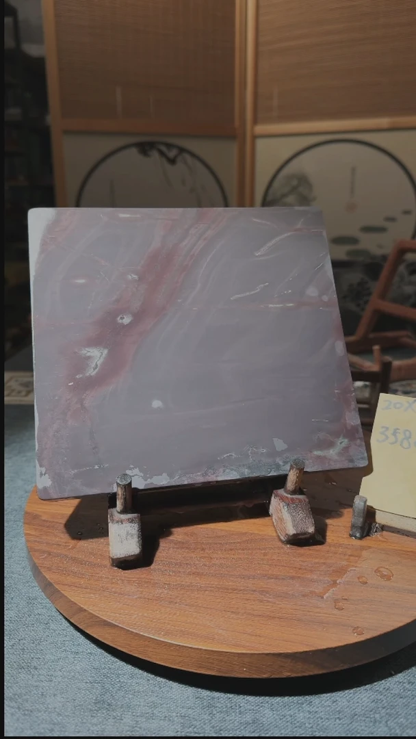 【闪购商品】8寸天青冻透底鸡心英平板