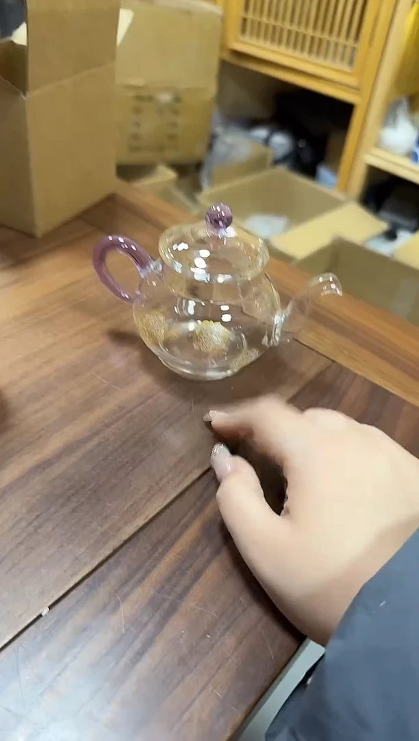 紫色琳琅壶