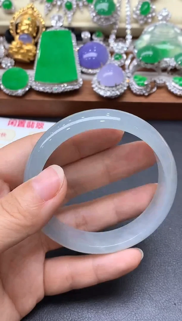 未镶嵌手镯翡翠365-中国好珍宝