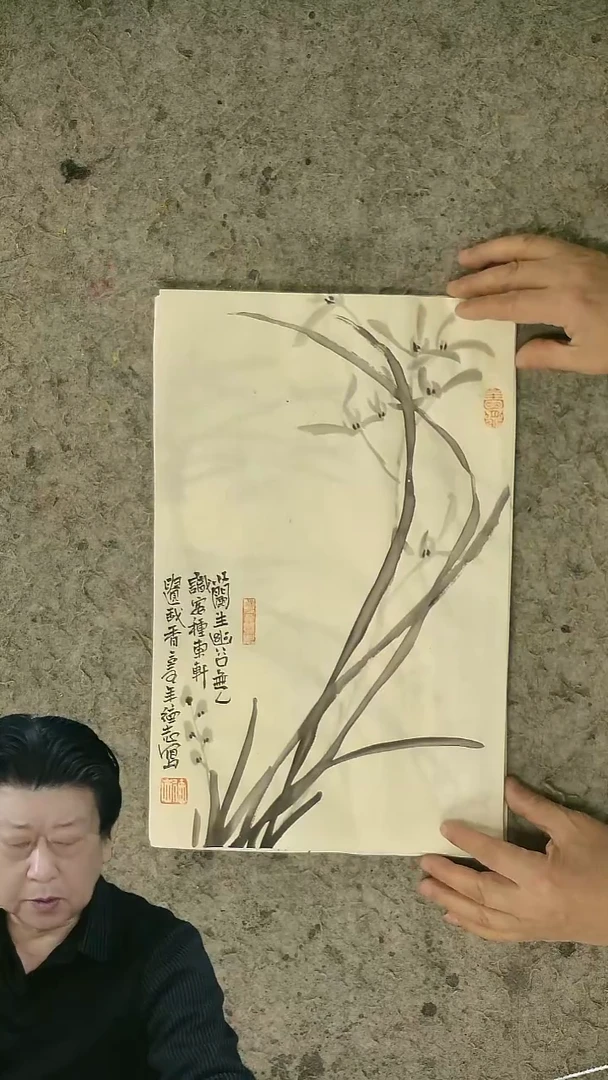 国画温德志老师禅意小品