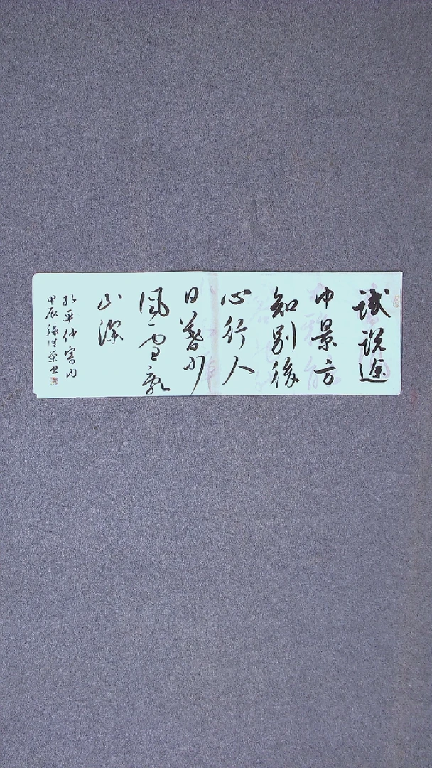 书法张洪荣 贵州 副主69*23