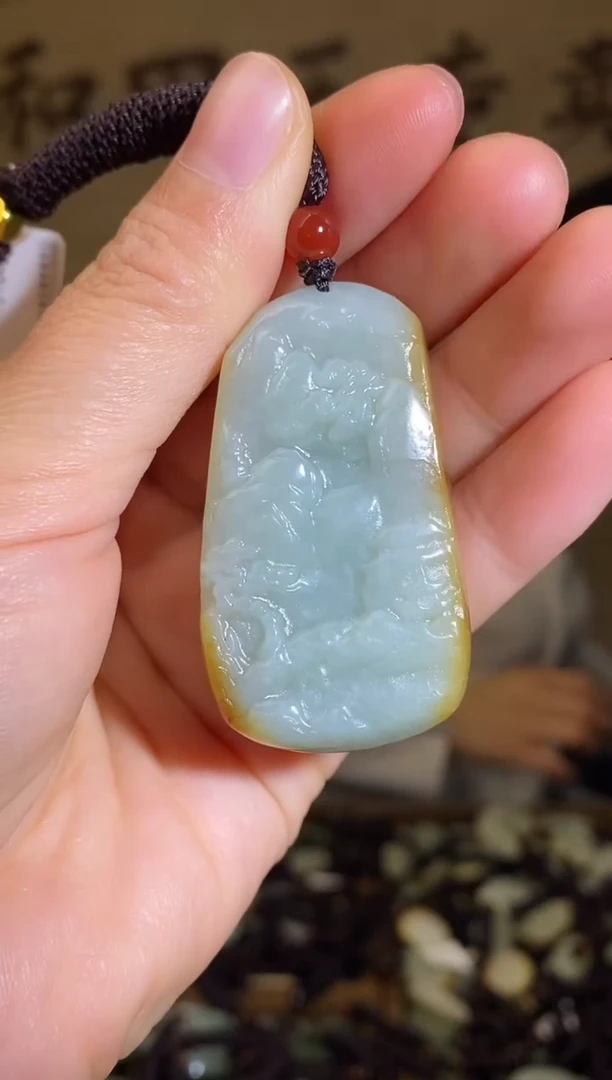 颈饰未镶嵌和田玉1