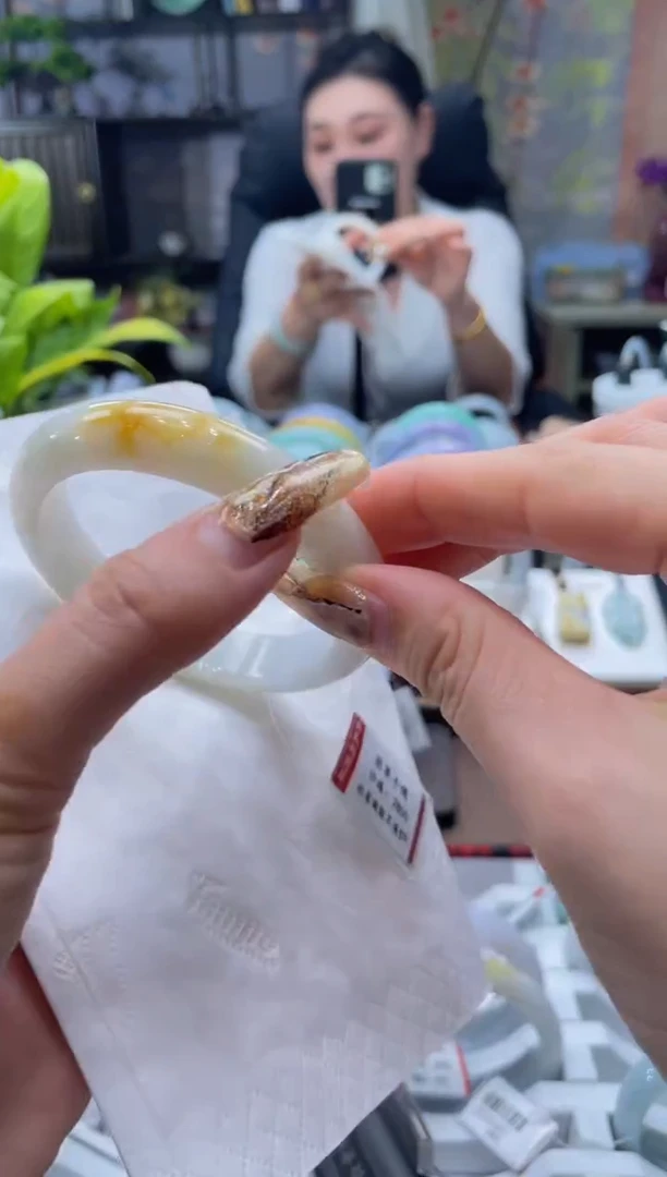 未镶嵌手镯翡翠3910**