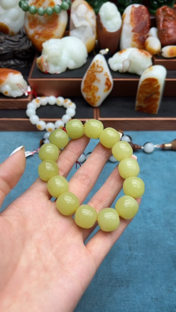 手串未镶嵌和田玉111hk16