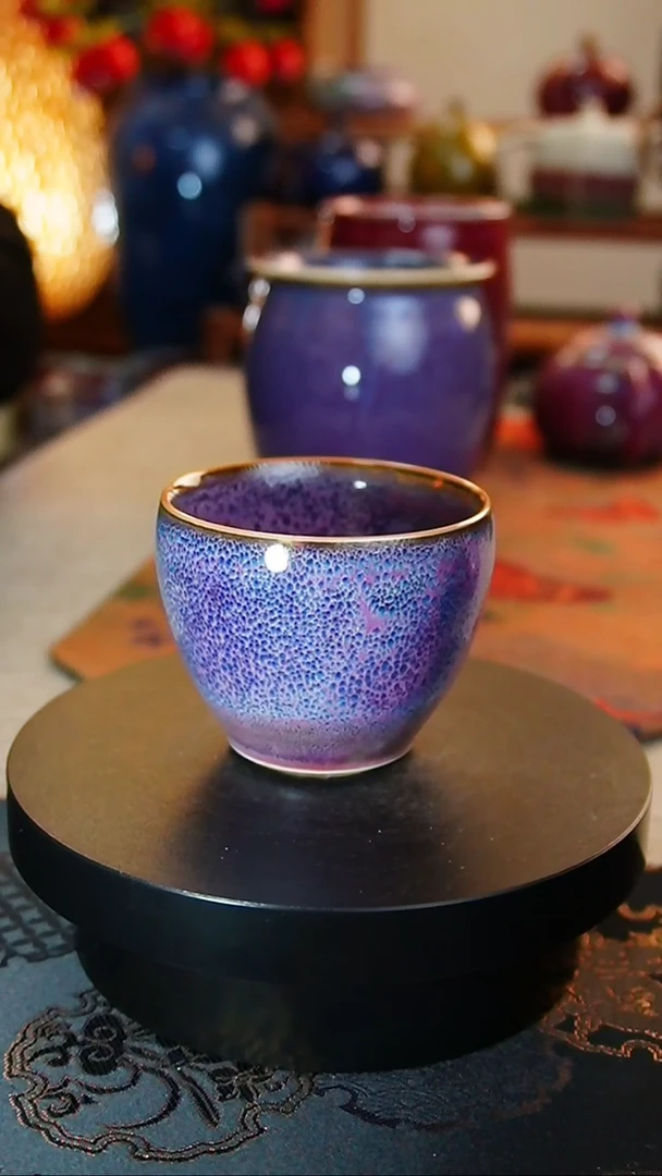 【闪购商品】瓷片486 鸡心杯 何