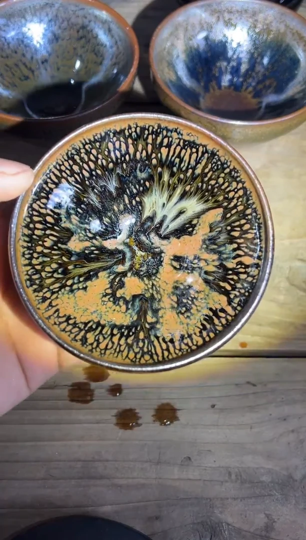 茶盏老木头精选柴烧372