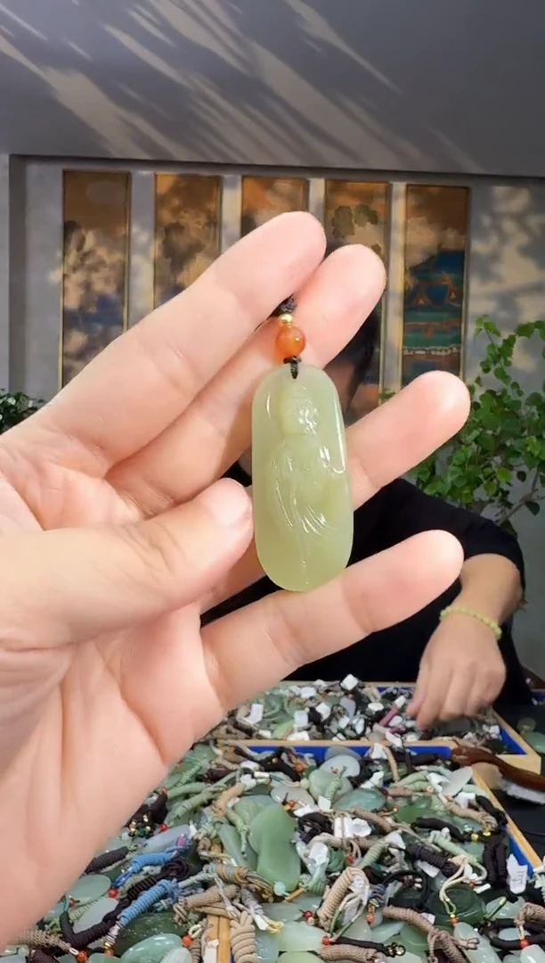 未镶嵌和田玉挂件拍一发一