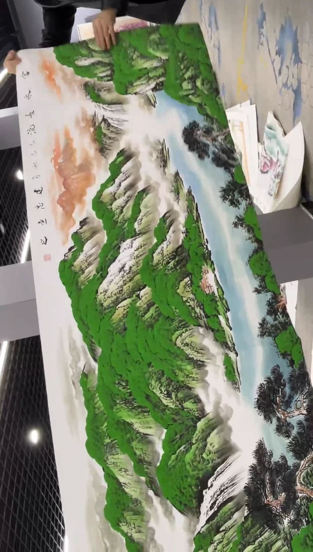 横款年画艺术作品欣赏W107