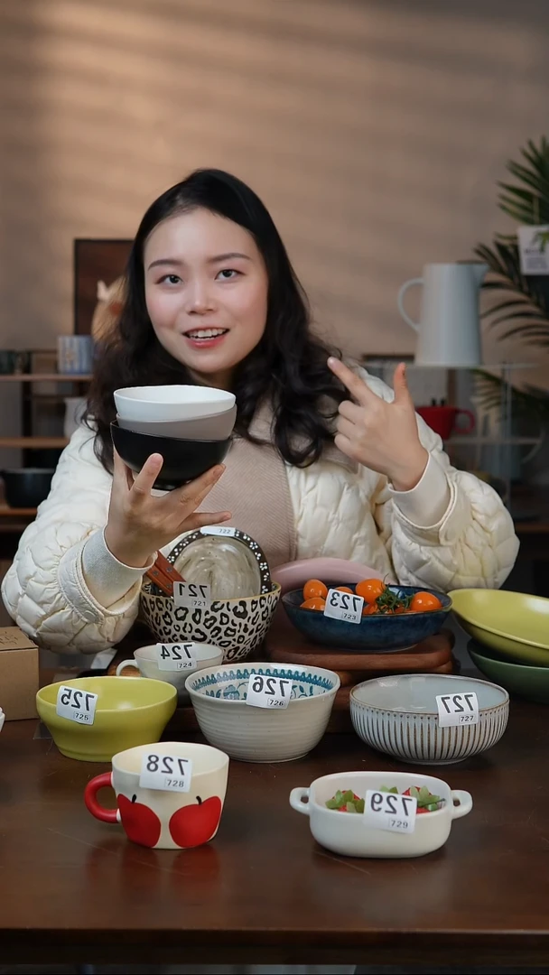黑白灰三色饭碗