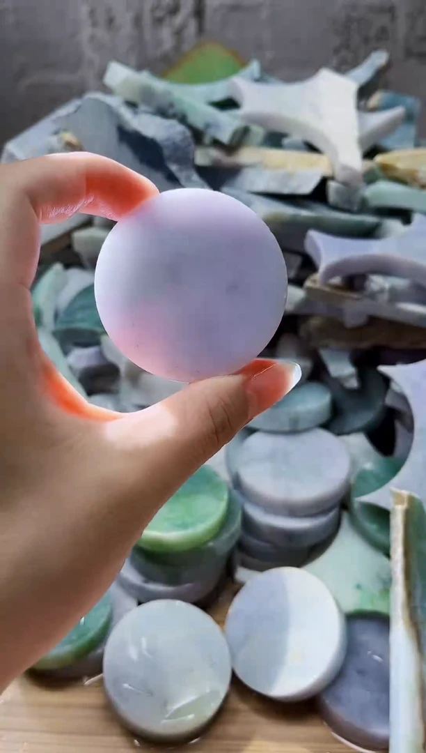 颈饰未镶嵌翡翠天然翡翠A货383