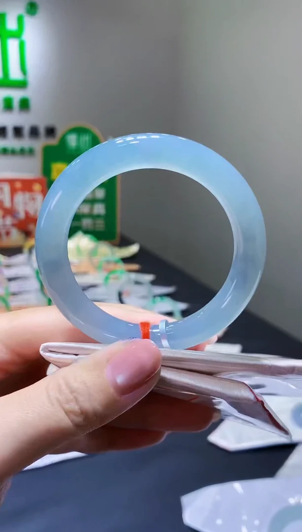 未镶嵌手镯翡翠k38天然A货缅甸翡翠55.4