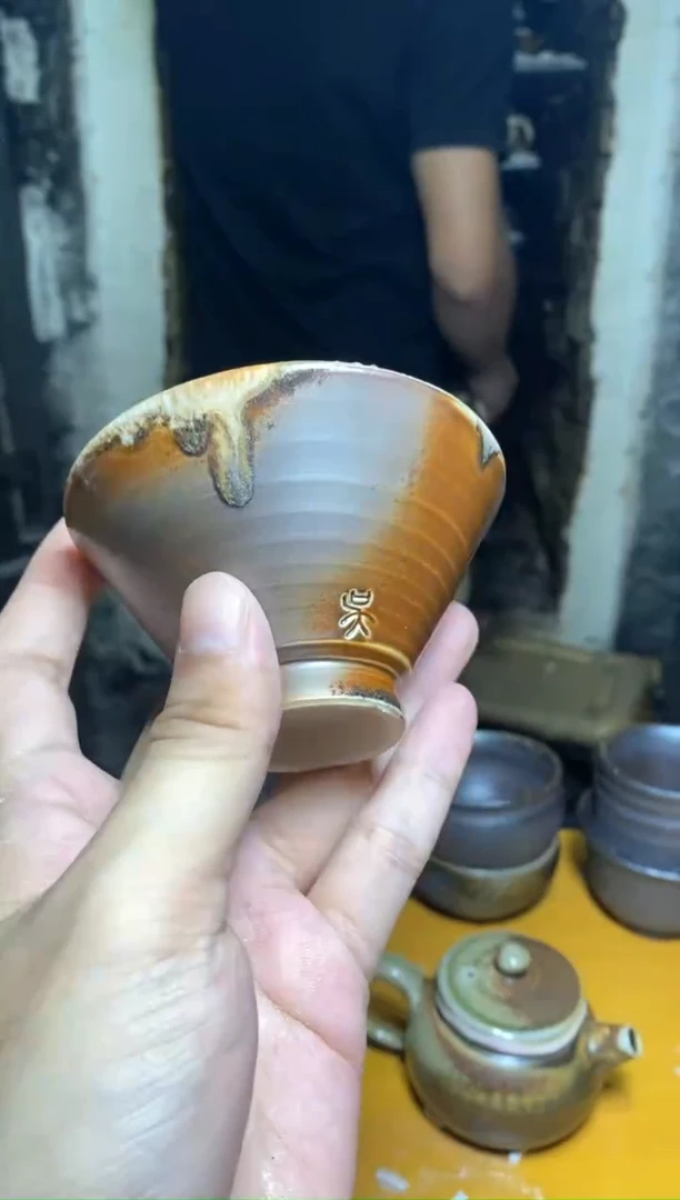 奢瓷/瑞寅柴烧茶器（杯子）394