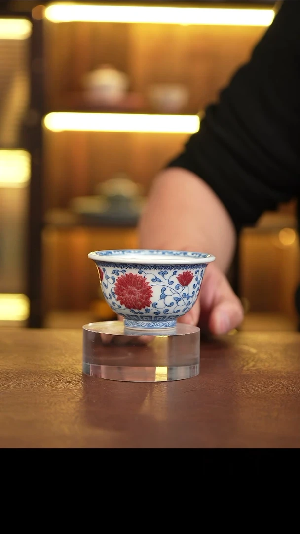 景德镇手工手绘杯