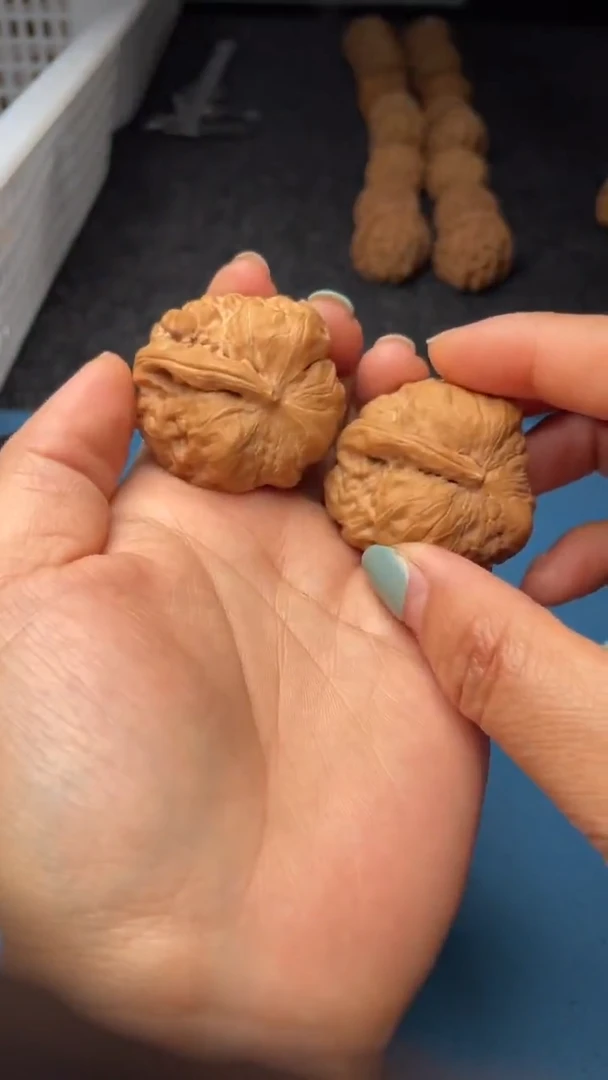 文玩核桃把件w146蛤蟆头39尺