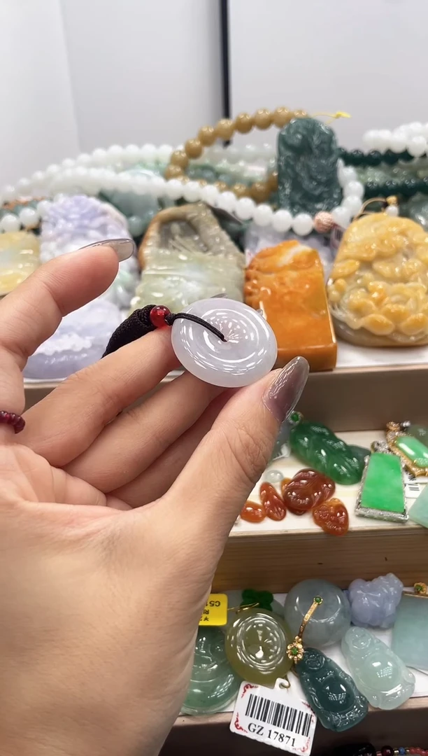 未镶嵌挂件翡翠083