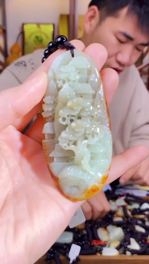 【闪购商品】和田玉颈饰未镶嵌1