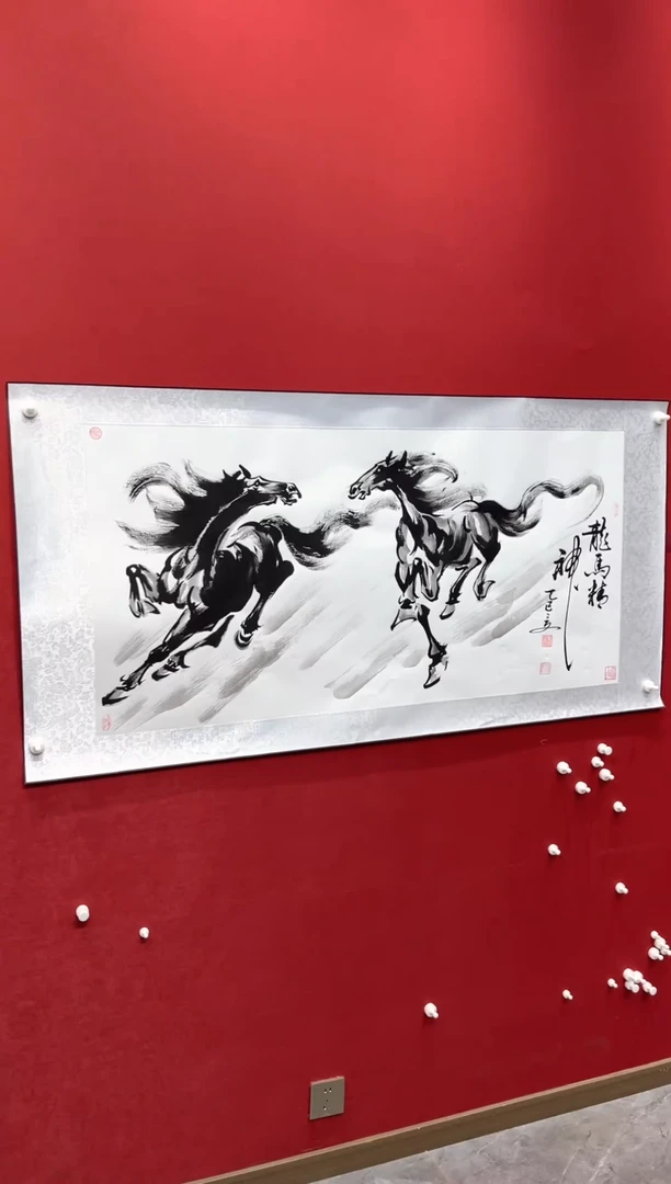 国画李继明老师现场创作 36