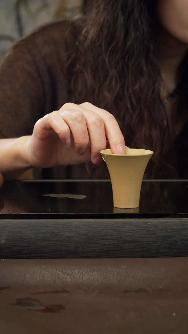 茶壶紫砂3 本绿大口闻香杯