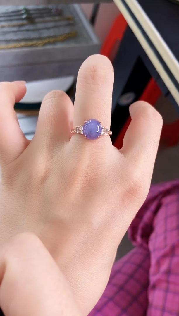 银S925镶嵌戒指翡翠21