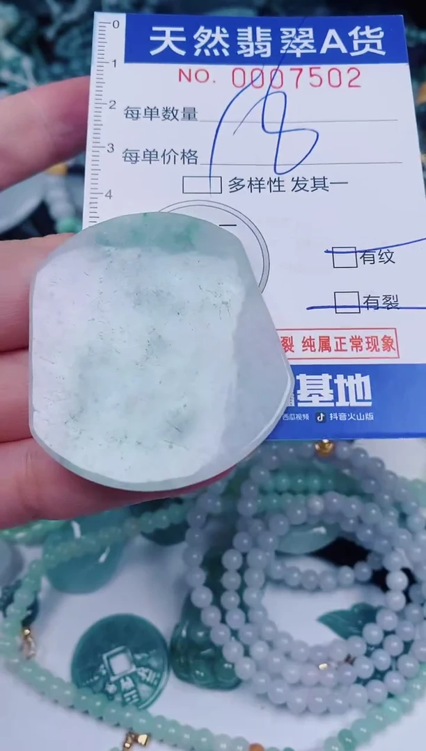 颈饰未镶嵌翡翠00007502