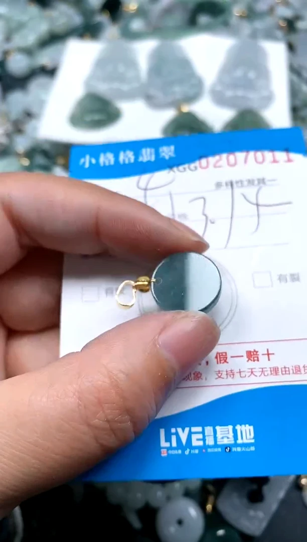 【闪购商品】翡翠颈饰未镶嵌闪购商品0207011多样性