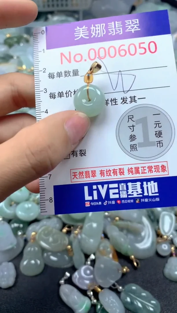 颈饰未镶嵌翡翠6050