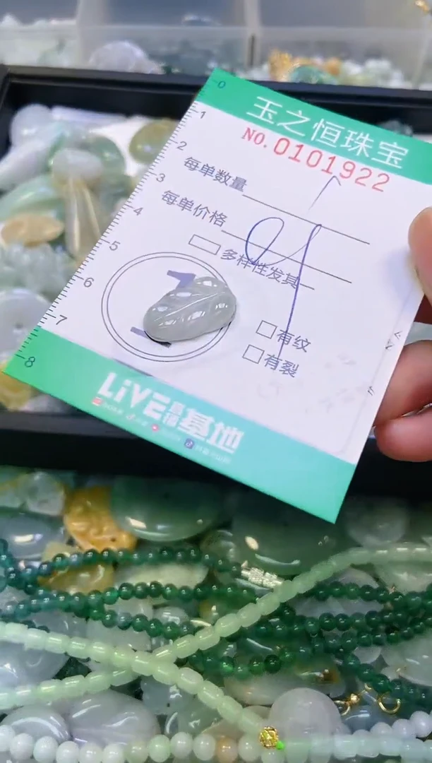 翡翠未镶嵌颈饰闪购0101922