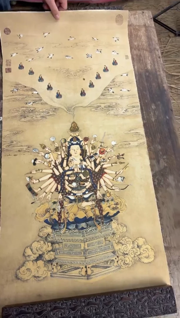 装裱画澄空梵像高端精选链接AA68