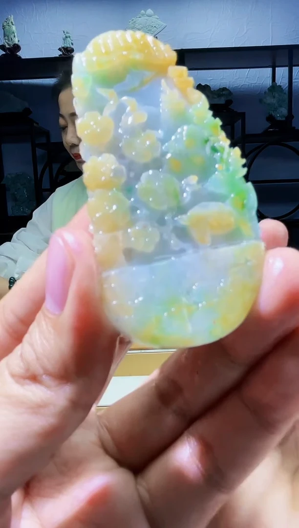 【闪购商品】定制翡翠未镶嵌毛货02030177