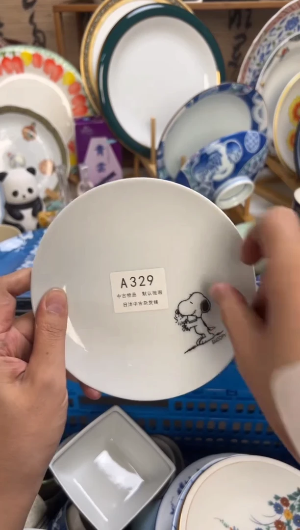 西*岸陶瓷彩绘杯碗盘329