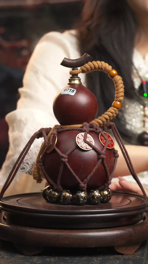 715号【500ML】大漆酒葫芦一物一拍