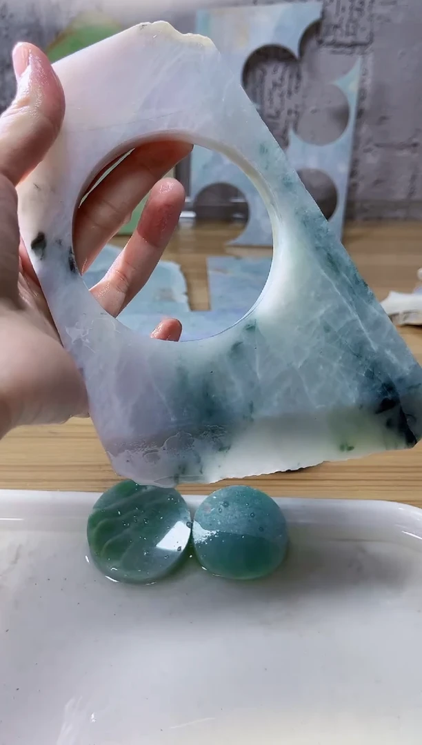 裸石翡翠翡翠a货正品玉石陈326