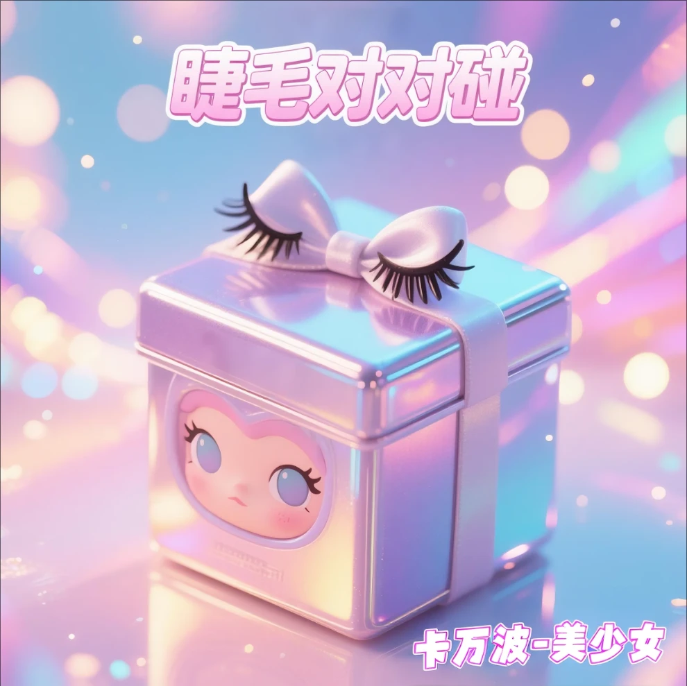 【假睫毛对对碰】卡万波假睫毛对对碰盲盒+拆拆乐