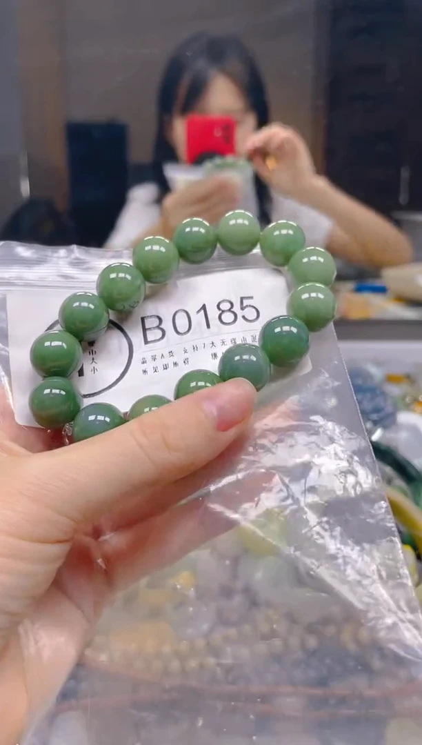 翡翠未镶嵌颈饰13MM/B/翡翠A货一图一物