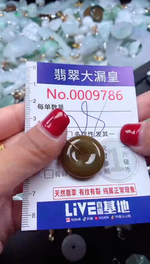 颈饰未镶嵌翡翠9786
