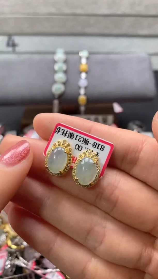 【闪购商品】翡翠戒指银S925镶嵌111111111     8