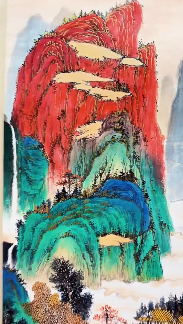 国画周建真老师绘画作品1-17