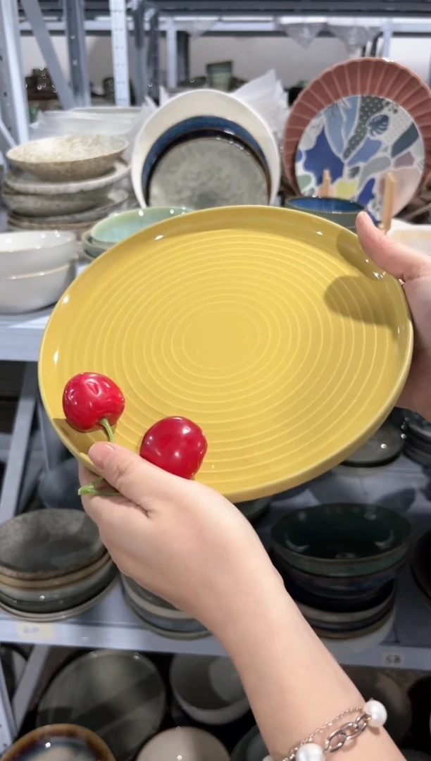 【闪购商品】瓷片外贸尾货瑕疵满20包邮X A区小盘