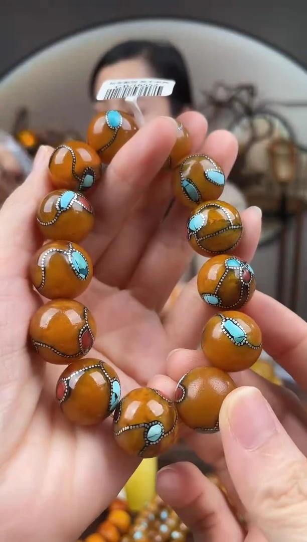 裸石琥珀未镶嵌假一赔4，多样性发货1件（微瑕