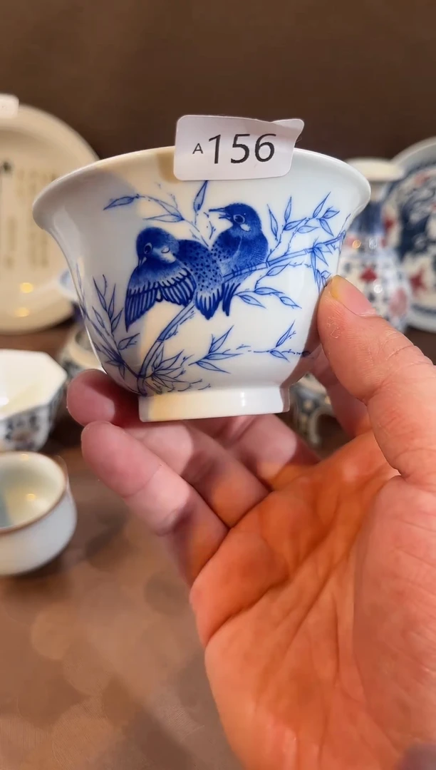 156景德镇云栖手绘茶器