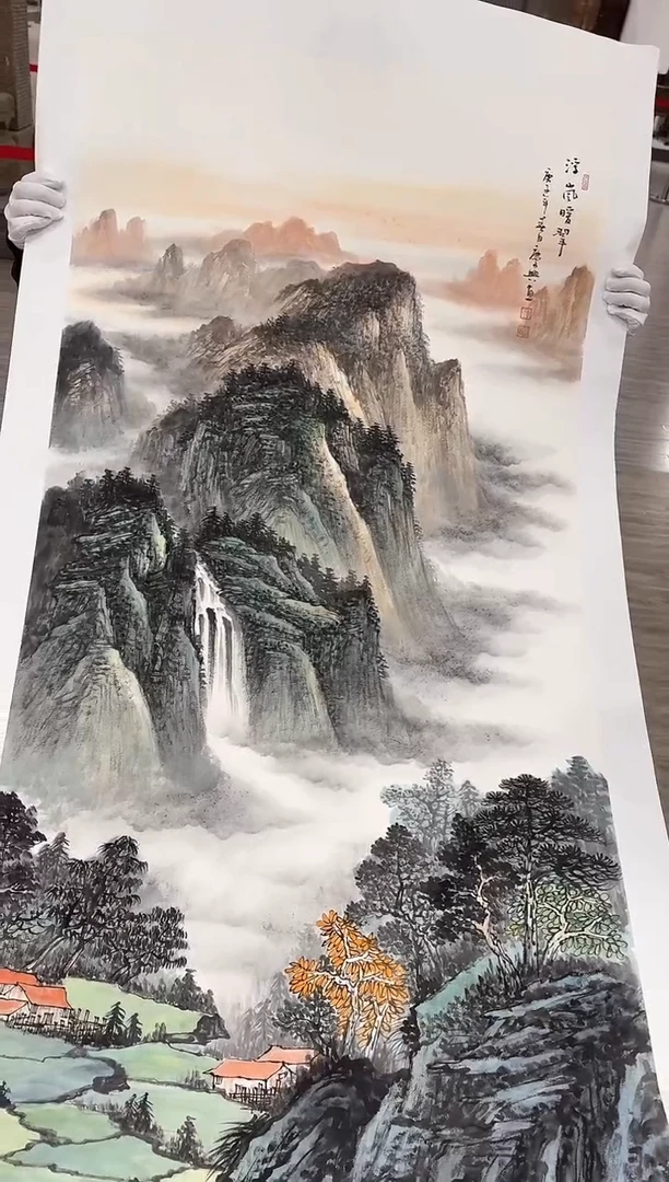 【闪购商品】国画39 赵隆轩艺术馆李庆兴老师作品