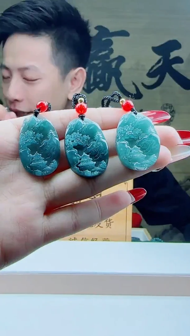 颈饰未镶嵌翡翠多样式发货一件发货