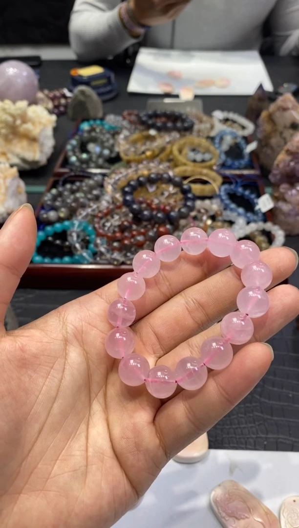 【闪购商品】水晶手链未镶嵌马粉