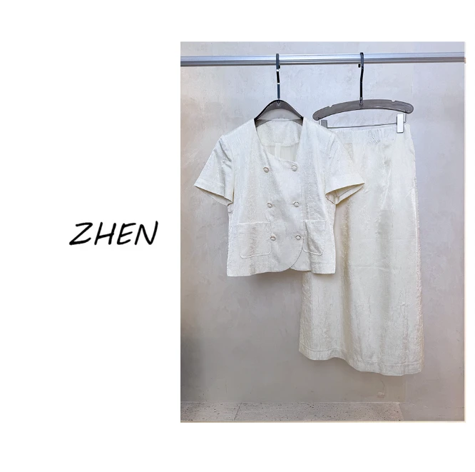 【ZHEN】25K00977   2025新款时尚气质休闲套装